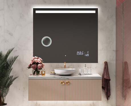 Koupelnové zrcadlo s LED podsvícením L12 #9
