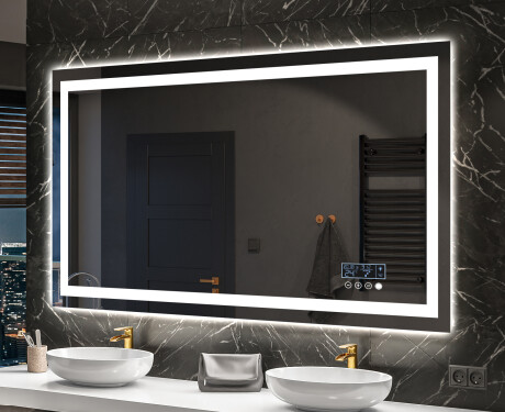 Koupelnové zrcadlo s LED podsvícením L15 #10