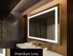 Koupelnové zrcadlo s LED podsvícením L15 #2