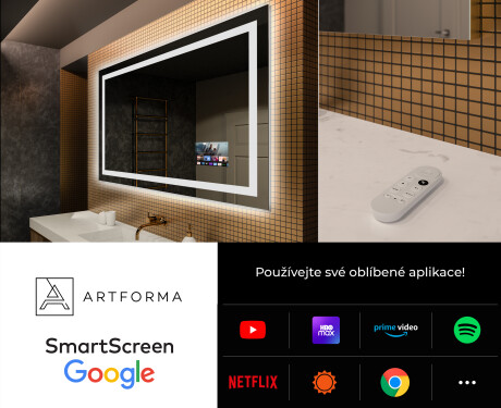 Koupelnové zrcadlo s LED podsvícením L15 #4