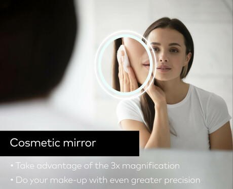 Koupelnové zrcadlo s LED podsvícením L23 #8