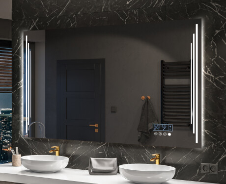 Koupelnové zrcadlo s LED podsvícením L27 #10