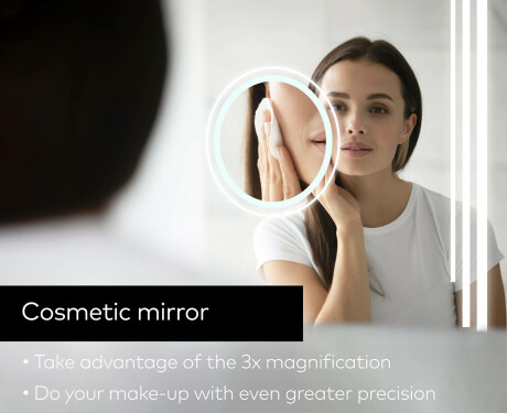 Koupelnové zrcadlo s LED podsvícením L27 #8