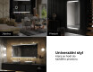 Koupelnové zrcadlo s LED podsvícením L47 #8