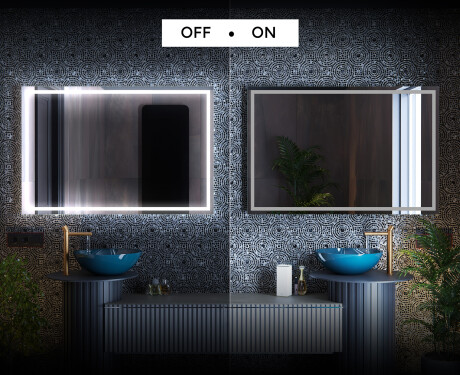 Koupelnové zrcadlo s LED podsvícením L49 #3