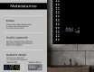 Koupelnové zrcadlo s LED podsvícením L55 #5