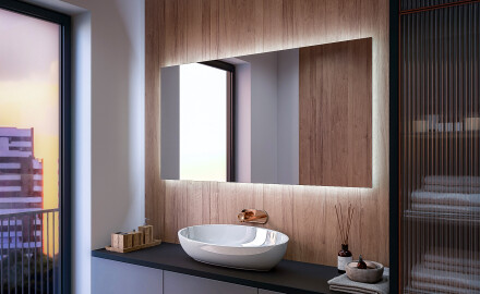 Koupelnové zrcadlo s LED podsvícením L58