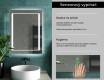 Koupelnové zrcadlo s LED podsvícením L61 #7
