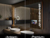 Koupelnové zrcadlo s LED podsvícením L65 #1