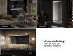 Koupelnové zrcadlo s LED podsvícením L75 #7