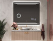 Koupelnové zrcadlo s LED podsvícením L75 #9