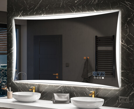 Koupelnové zrcadlo s LED podsvícením L77 #10