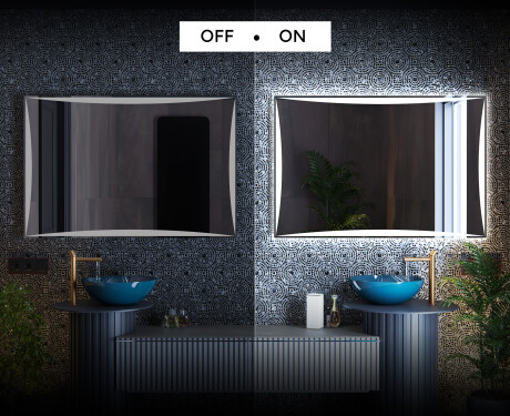 Koupelnové zrcadlo s LED podsvícením L77 #3