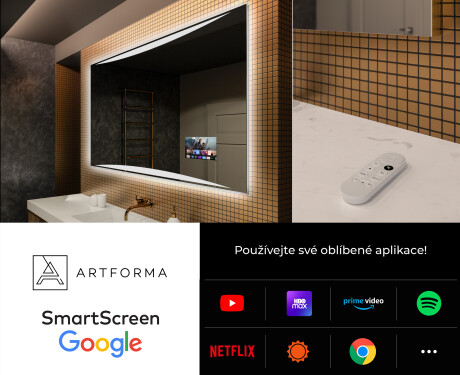 Koupelnové zrcadlo s LED podsvícením L78 #4