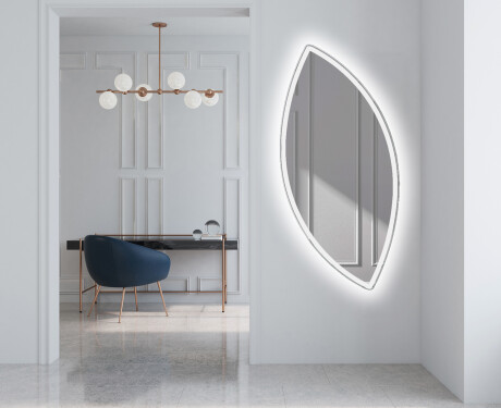Dekorativni zrcadlo na zeď s osvětlením L222 #5