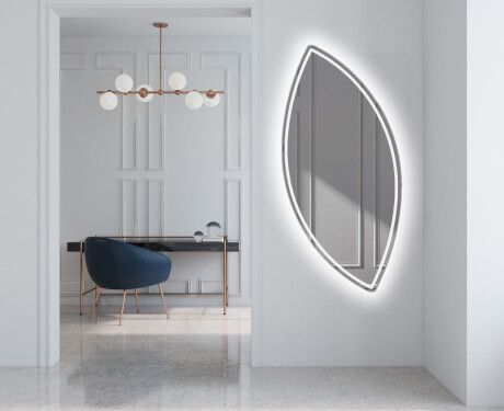 Dekorativni zrcadlo na zeď s osvětlením L223 #5