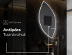 LED zrcadlo do koupelny s nepravidelným tvarem L223 #8