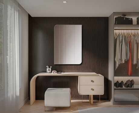 Zaoblený vertikální zrcadlo L202 #2