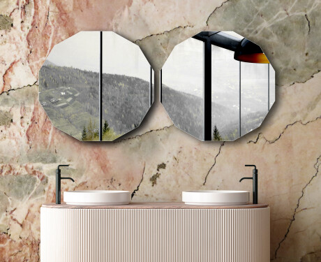 Kulatý zrcadlo L204 #6