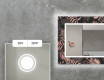Dekorativní zrcadlo s LED osvětlením do obývacího pokoje - Jungle #4