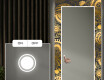 Dekorativní zrcadlo s LED osvětlením do předsíně - Ancient Pattern #4