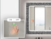 Podsvícené dekorativní zrcadlo do koupelny - Dotts #5