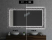 Podsvícené dekorativní zrcadlo do koupelny - Dotts #7