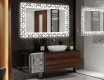 Podsvícené dekorativní zrcadlo do koupelny - Industrial #2