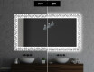 Podsvícené dekorativní zrcadlo do koupelny - Industrial #7