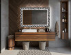 Podsvícené dekorativní zrcadlo do koupelny - Triangless #12