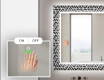 Podsvícené dekorativní zrcadlo do koupelny - Triangless #5