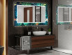 Podsvícené dekorativní zrcadlo do koupelny - Tropical #2