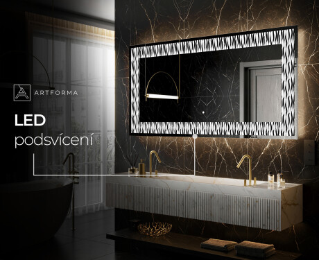 Podsvícené dekorativní zrcadlo - Vintage Vibes #9