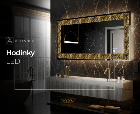 Podsvícené dekorativní zrcadlo - Tropical Paradise #6