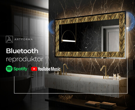 Podsvícené dekorativní zrcadlo - Tropical Paradise #7