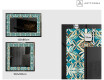 Podsvícené dekorativní zrcadlo - Floral Elevations #2
