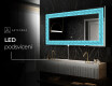 Podsvícené dekorativní zrcadlo - Divergent Lines #6