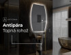 LED zrcadlo do koupelny s nepravidelným tvarem M221 #8