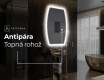 LED zrcadlo do koupelny s nepravidelným tvarem M222 #8