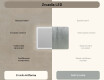 Koupelnové zrcadlo s LED podsvícením 100x70cm s Dual color, Vypínač dotykový, Topná rohož, Bluetooth reproduktor - L141 #7