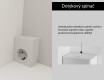 LED koupelnová skříňka - Alphine White Mateo 70 x 60 cm #4