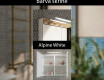 LED koupelnová skříňka - Alphine White Mateo 70 x 60 cm #6