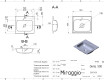 Umyvadlo DELLA 500 MIRASOFT