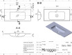 Umyvadlo DELLA 1000 MIRASOFT