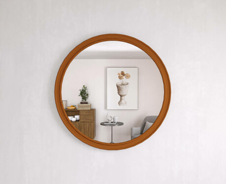 Kulaté zrcadlo s MDF povrchem L300 #2
