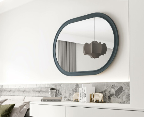 Koupelnové zrcadlo s MDF rámem L301