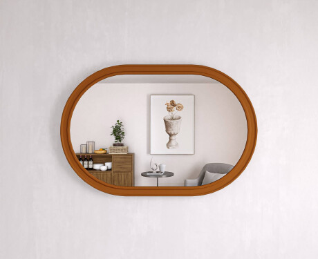 Koupelnové zrcadlo s MDF rámem L301 #10