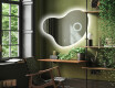 LED zrcadlo do koupelny s nepravidelným tvarem N221 #4