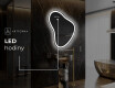 LED zrcadlo do koupelny s nepravidelným tvarem V222 #9