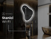 LED zrcadlo do koupelny s nepravidelným tvarem V222 #7